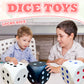 6 Inches Foam Dice Fun Filled Large Educational Toy Giant Dice Decorative Foam Jumbo Dice Big Square Building Blocks for Game Ni