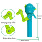 Hdlnkak 2Pcs Lollipop Case, Christmas Lollipop Robot Holder, Creative Lollipop Robot Toys Creative Design Eat Lollipop, Lollipop Holder Robot Gift, Easter Fun Gift For Kid Over 3 Year(No Lollipop)
