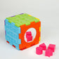 Pampam 6Sided Activity Cube Toy For Kids, Montessori Learning, Sensory Development, 1+ Years