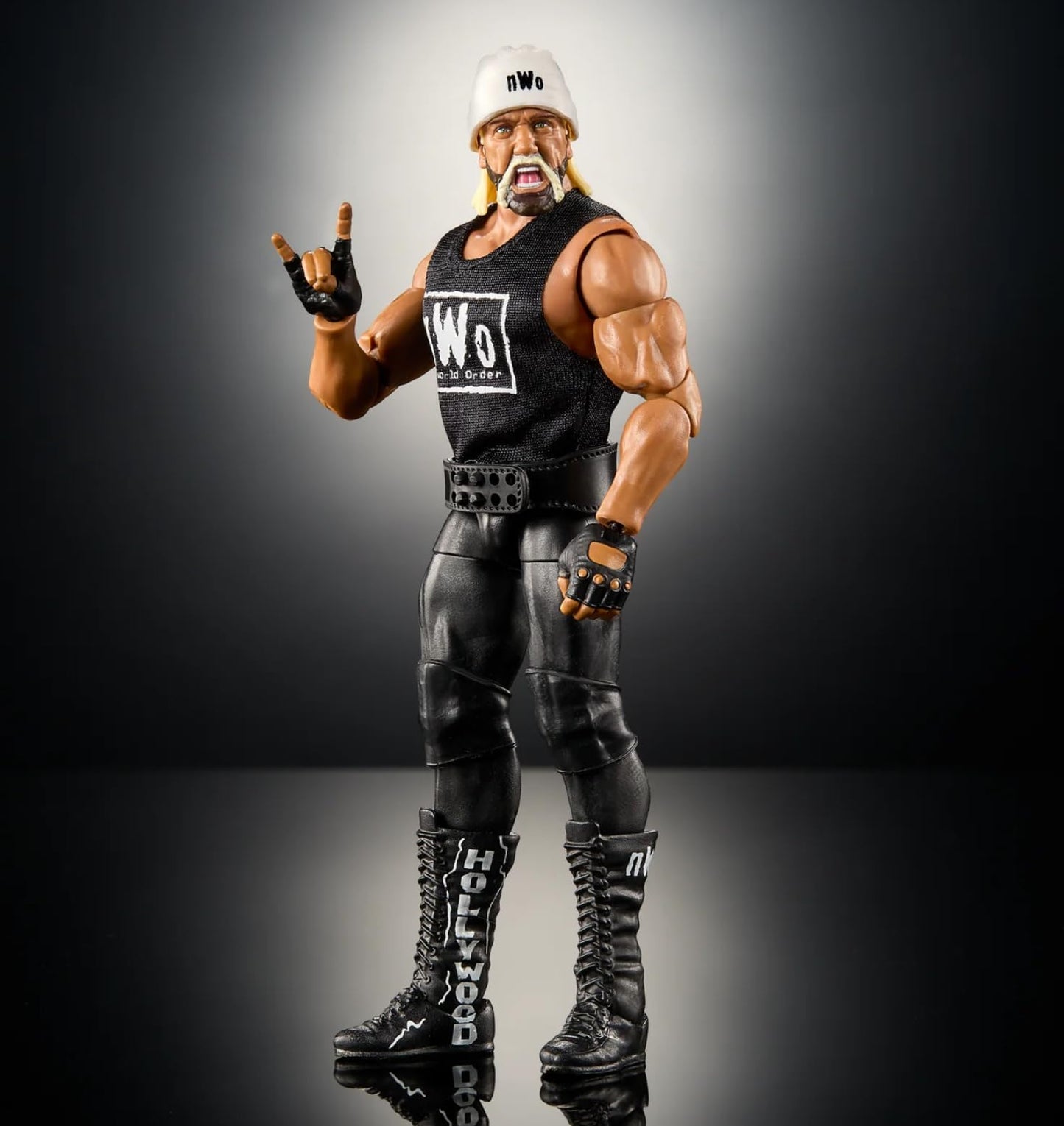WWE Hollywood Hulk Hogan NWO 2025 Elite Action Figure Toy - 2" Plastic Model JCK25