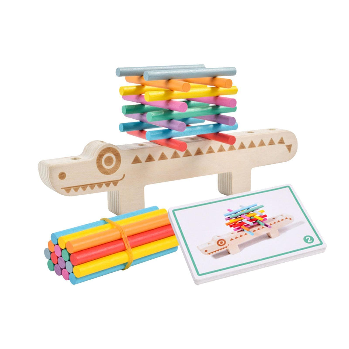 Bnf Montessori Sticks Toy Colors Matching Game For Class Activity Interaction Toybaby | Toys For Baby | Developmental Baby Toys1