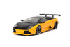 Jada Toys Hyper-Spec 1:24 Lamborghini Murcielago LP 640 Die-cast Car Yellow/Black, Toys for Kids and Adults