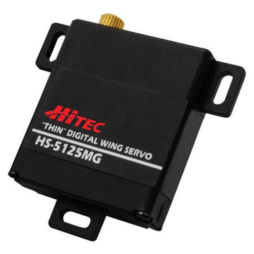 Hitec HS-5125MG Super Thin Wing Digital Servo - Metal, 7.5 Lbs (3.5), Model HRC35125S