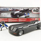 DC Comics 1:24 Batman Animated Series Batmobile Die-cast Car with 2.75'' Batman Figure, Toys for Kids and Adults,Black