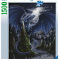 Ravensburger Puzzle 17105 Black Blue Dragon 1500 Pieces