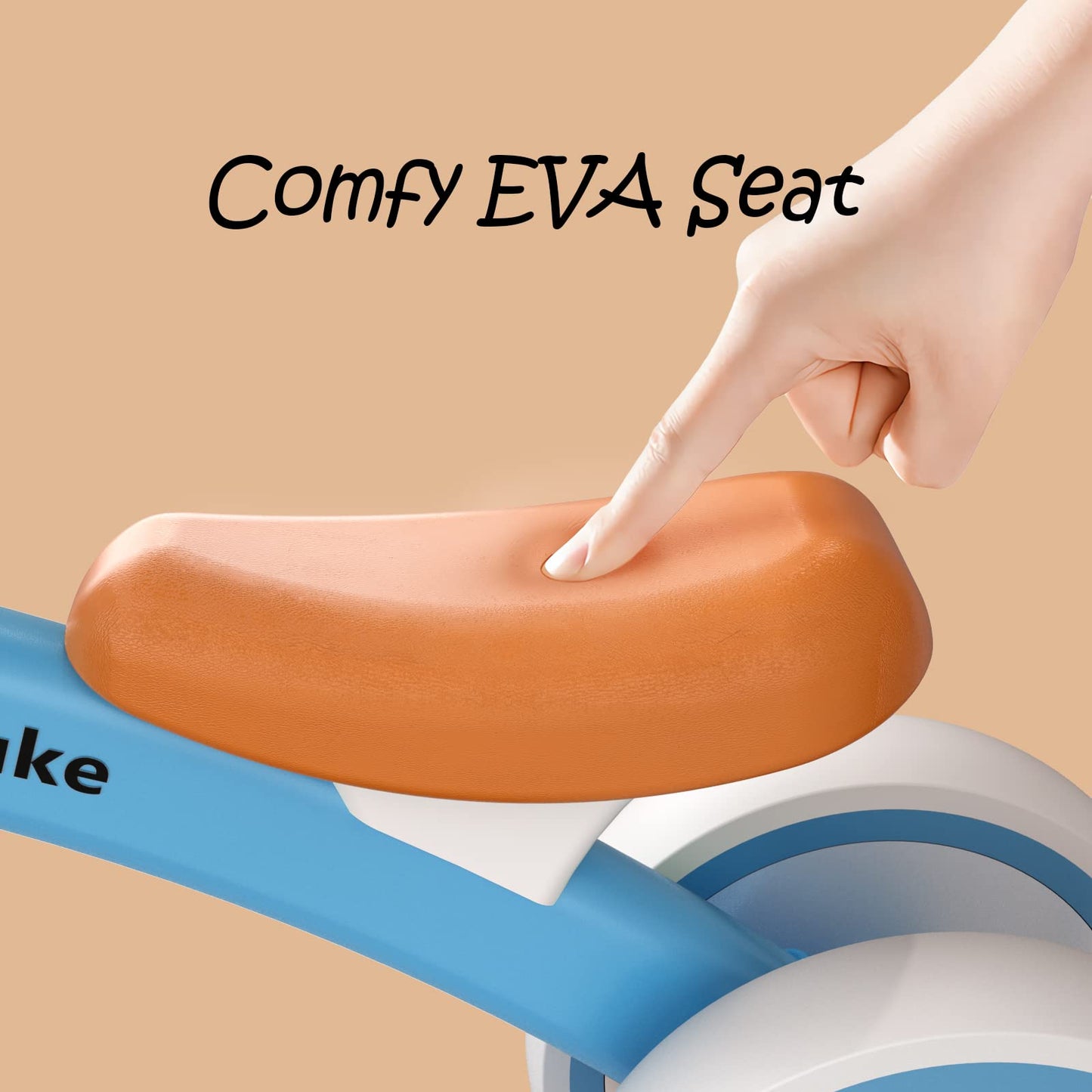 Maysuke Baby Balance Bike Toys For 1 Year Old Boys And Girls, Toddler Bike 10-24 Month First Birthday With 4 Wheels, No Pedal (B