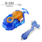 Esste Launcher And Grip, Battling Tops Burst B-184 Custom Bey Launcher Lr Left Right Spin Db Layer System (Blue Set)