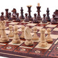 Beautiful Handcrafted Wooden Chess Set With Wooden Board And Handcrafted Chess Pieces - Gift Idea Products (16' (40 Cm) Brown)