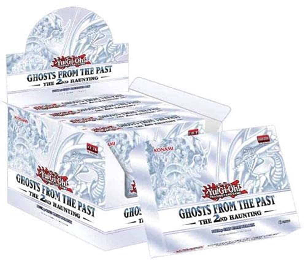 Konami Yugioh Ghosts from The Past 2nd Haunting Booster Box - 5ct Display, 20 Packs, Multicoloured