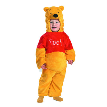 Disguise Winnie The Pooh Deluxe Two-Sided Plush Jumpsuit Costume Size: 2T