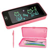 Gadget Deals-2 In 1- Pencil Case For Girls | Pencil Case For Kids | Writing Tablet |Lcd Display- Pencilcase Pouch | Pencil Box F