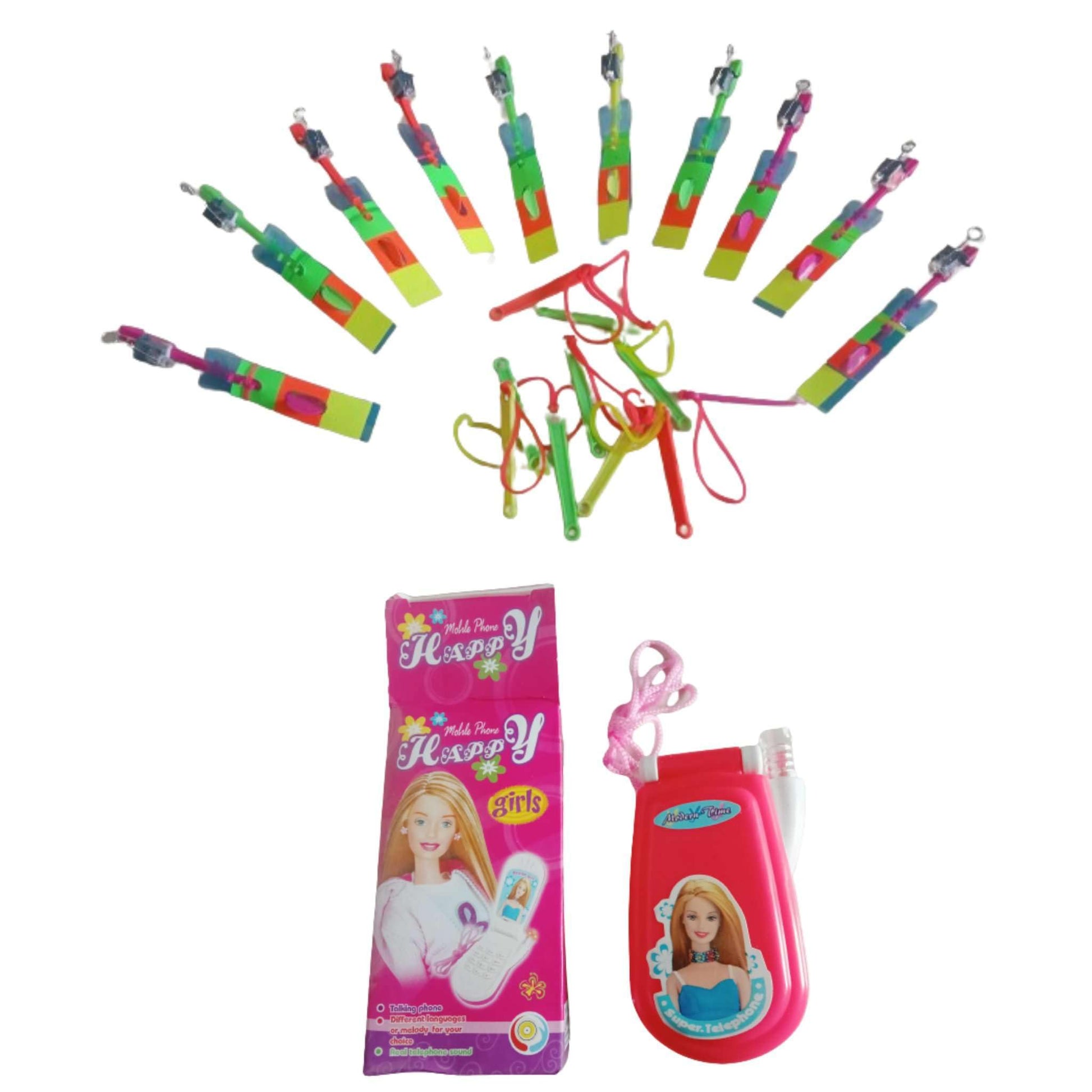 ZOKCY Combo (1 Musical Mobile + 10 Led Light Helicopter Flying) Toy for Kids with Musical Mobile with Lights Sound Toys Lighting