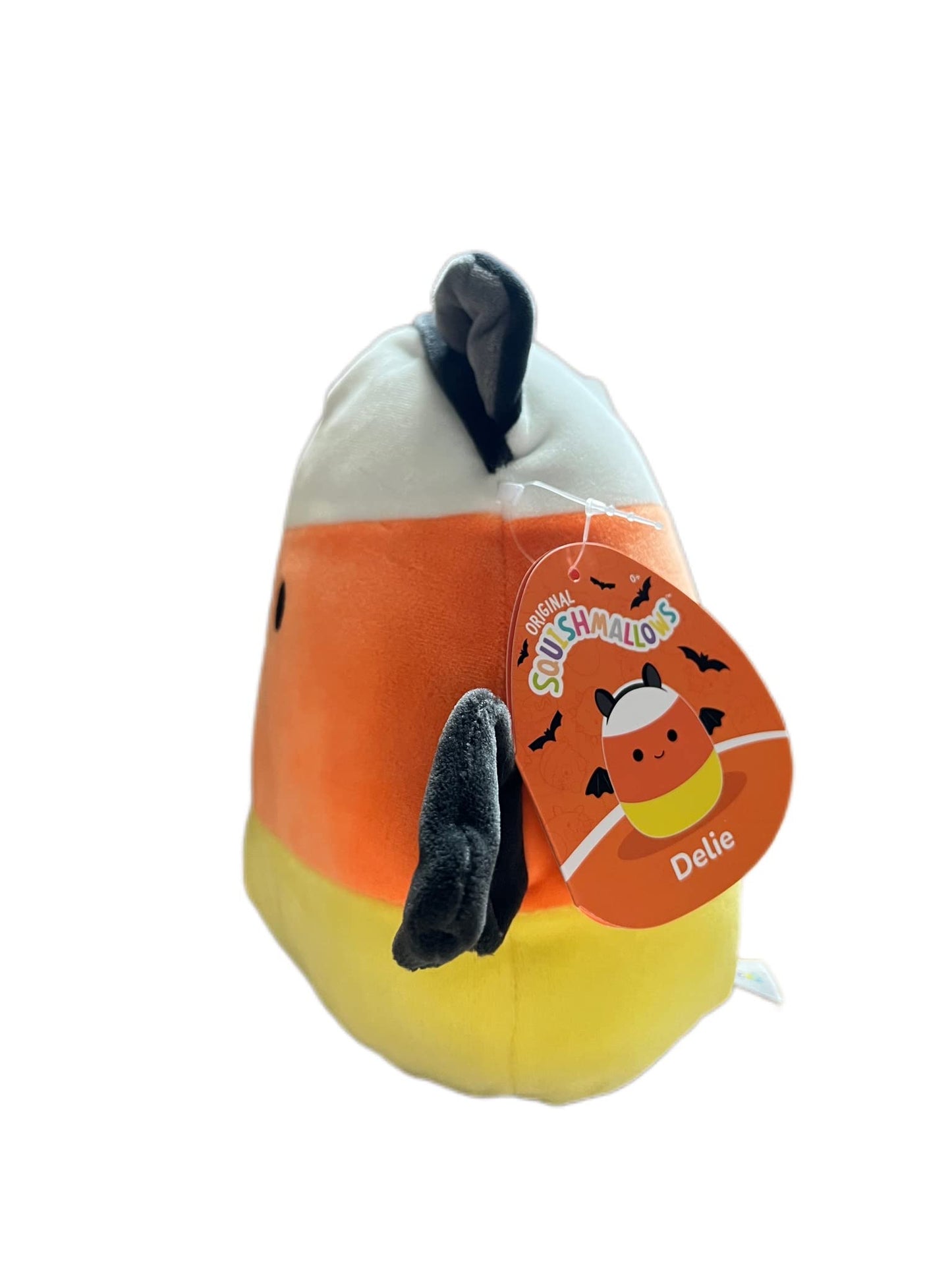 Squishmallows New 8' Delie The Candy Corn Bat - Official Kellytoy 2022 Halloween Plush - Cute And Soft Stuffed Toy - Great For Kids
