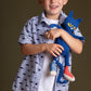 MerryMakers Pete the Cat Plush Doll, 14.5-Inch, Blue, Polyester, Model 1629