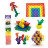 Incredibly Interconnectable Toys KADU Rainbow 250 Piece Set - STEM Building Toy for Ages 5+, Plastic, Rainbow Color