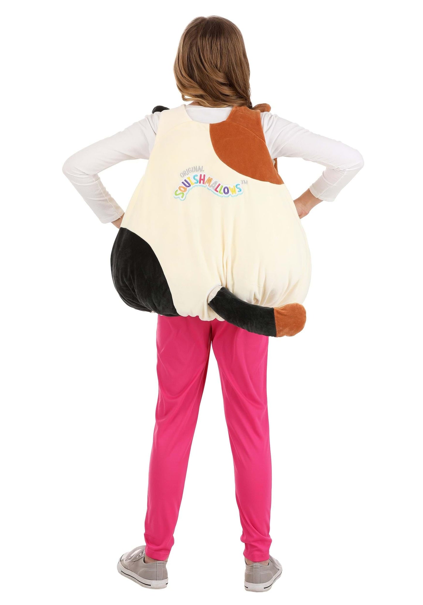 Jwc - Girls Deluxe Costume (Squishmallows Character Costume - Cam The Cat) (Sqm)