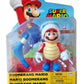 Super Mario 4 Figures Boomerang Mario with Boomerang