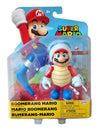 Super Mario 4 Figures Boomerang Mario with Boomerang