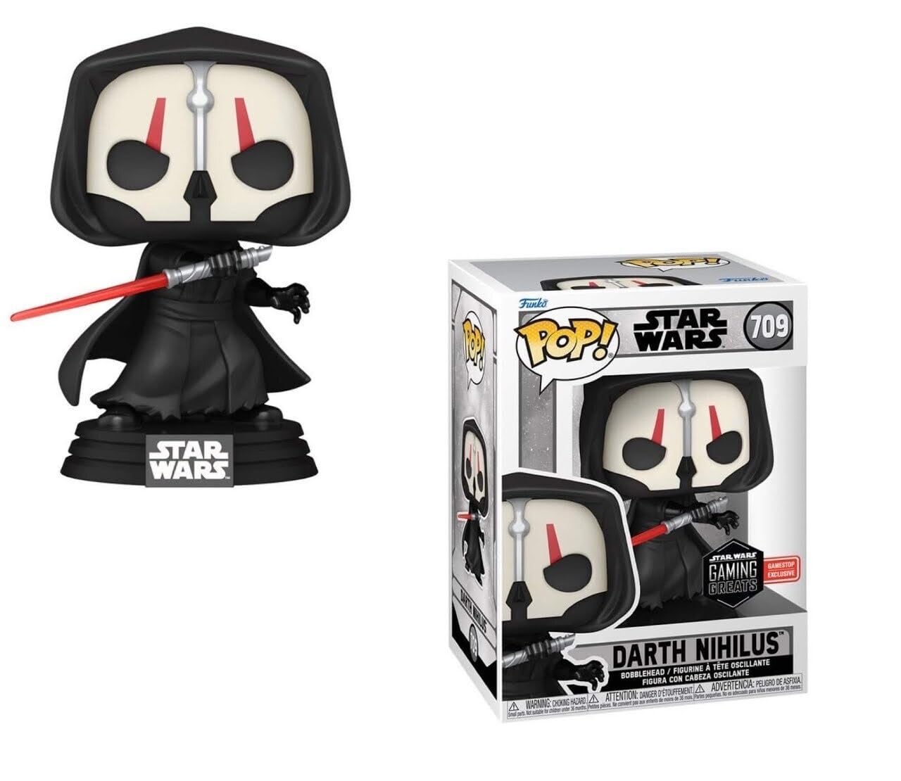 Funko Star Wars Darth Nihilus limited availability Pop Vinyl Figure 709