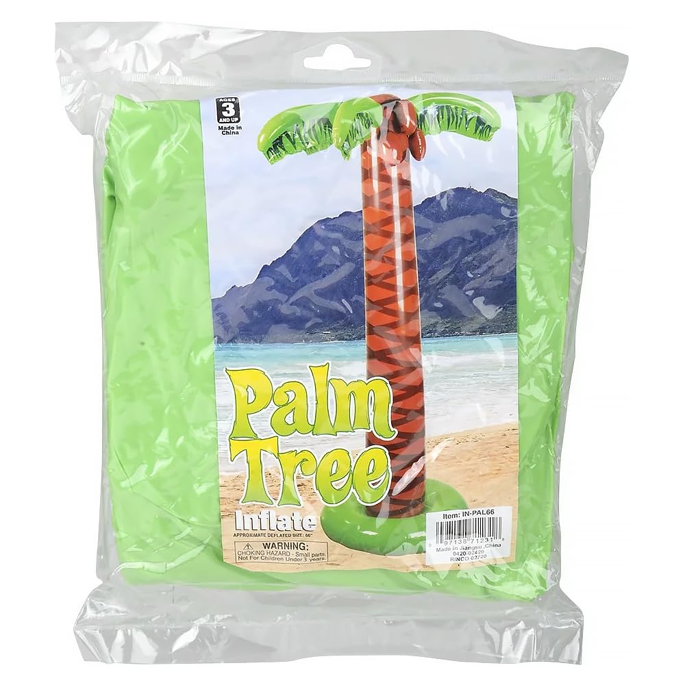 Rhode Island Novelty 66 Inch Inflatable Palm Tree, One Per Order