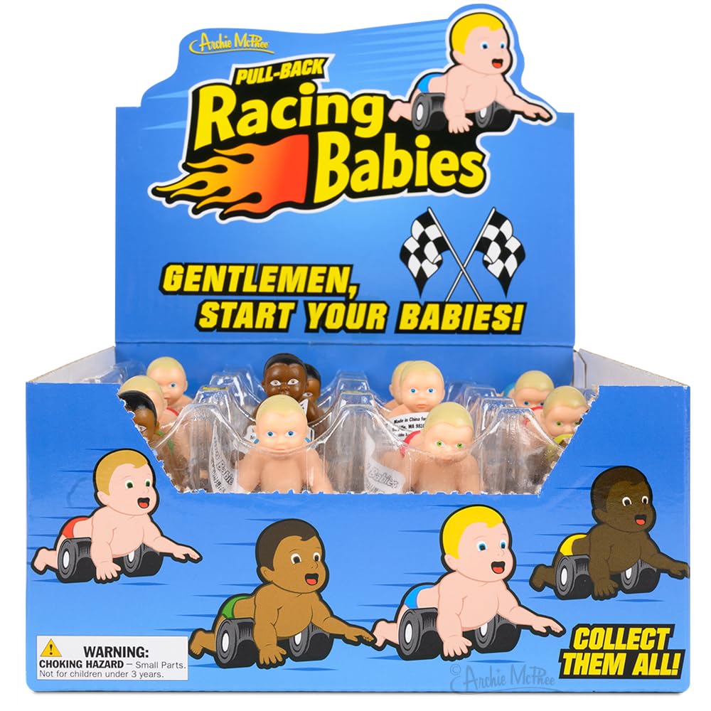 Mcphee Archie Racing Babies - Set Of 4