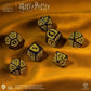 Harry Potter Hufflepuff Modern Dice Black