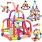Mukund Plastic Magnetic Balls And Rods Set Building Blocks Magnet Toys For Kids, Stem Educational Construction Toys, Magnetic St