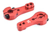 Apex RC Products 24T for Hitec Red Aluminum Dual Clamping Servo Horn -2 Pack #8011