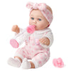 12 Girl Baby Doll Playset with Accessories and Clothes in Gift Box for Little Girls,12 Inch Small Realistic Baby Dolls Pacifier 