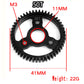 32P Spur Gear, 62T 0.8 Metric Pitch, Compatible with 32P, Hardened Steel 62 Tooth 0.8M Spur Main Gear for 1/10 TRAXXAS Ford Rust