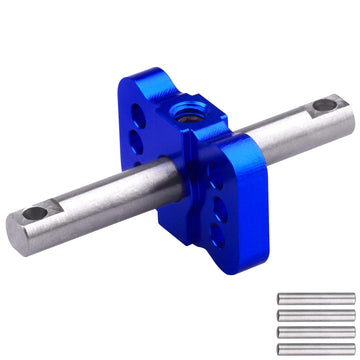 Aluminum Differential Locker Spool Diff Case Parts for 1/10 Traxxas Slash 2WD Rustler Stampede VXL Bandit Cars Trucks (Navy Blue