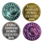 The Dreidel Company Plastic Coins, I was Caught Being Good, Educational & Classroom Learning Activities Party Favor (200-Pack)
