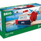 Brio World 33569 - Ferry Ship - 3 Piece Wooden Toy Train Set For Kids | Interactive Light And Sound Features | Compatible With All Brio Train Tracks | Ideal For Ages 3 And Up
