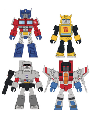 Transformers VHS limited availability Minimates Box Set