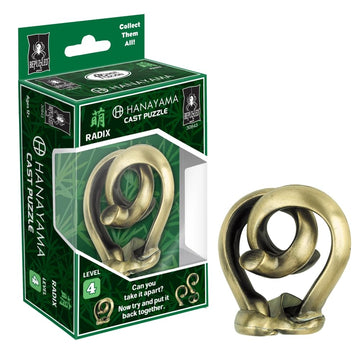 Bepuzzled, Radix Hanayama Cast Metal Brainteaser Puzzle Mensa Rated Level 4, For Ages 12 And Up