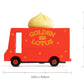 Candylab Toys CANDYCAR Wooden Food Truck Collection - Dumpling Van  enhanced Handcrafted Beech Wood Toy Car
