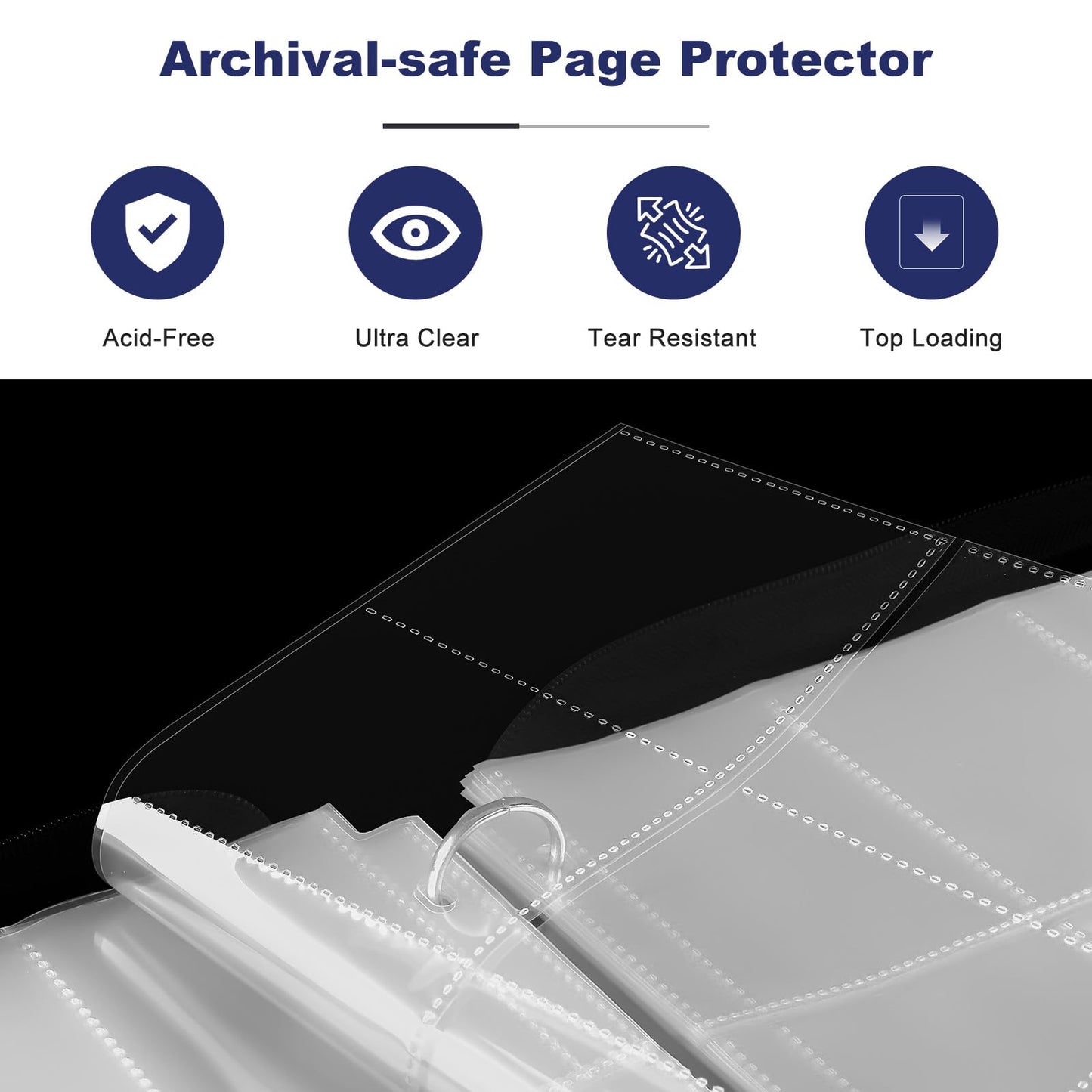 Mlikero Trading Card Binder  9 Pocket Card Binder with Card Display  720 Double Sided Pocket Sports Card Binder  enhanced Card Binders Compatible with MTG  TCG  Baseball Cards(Purple)