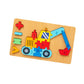 MerishoppNumber Puzzle Montessori Toys For 3 Year Old For Preschool Fine Motor Skills Excavators|Baby|Toys For Baby|Developmenta