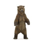 Papo Wild Animal Kingdom Figure, Grizzly Bear, Brown