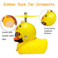 Wonuu Rubber Duck Car Decorations Cute Yellow Duck Car Dashboard Ornaments With Propeller (W-Chicken)
