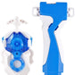 Bey Battling Tops Burst Launcher and Grip  Custom Bay cutting edge Launcher LR Left Right Spin DB Layer System Compatible with All Bey Burst Series (White)