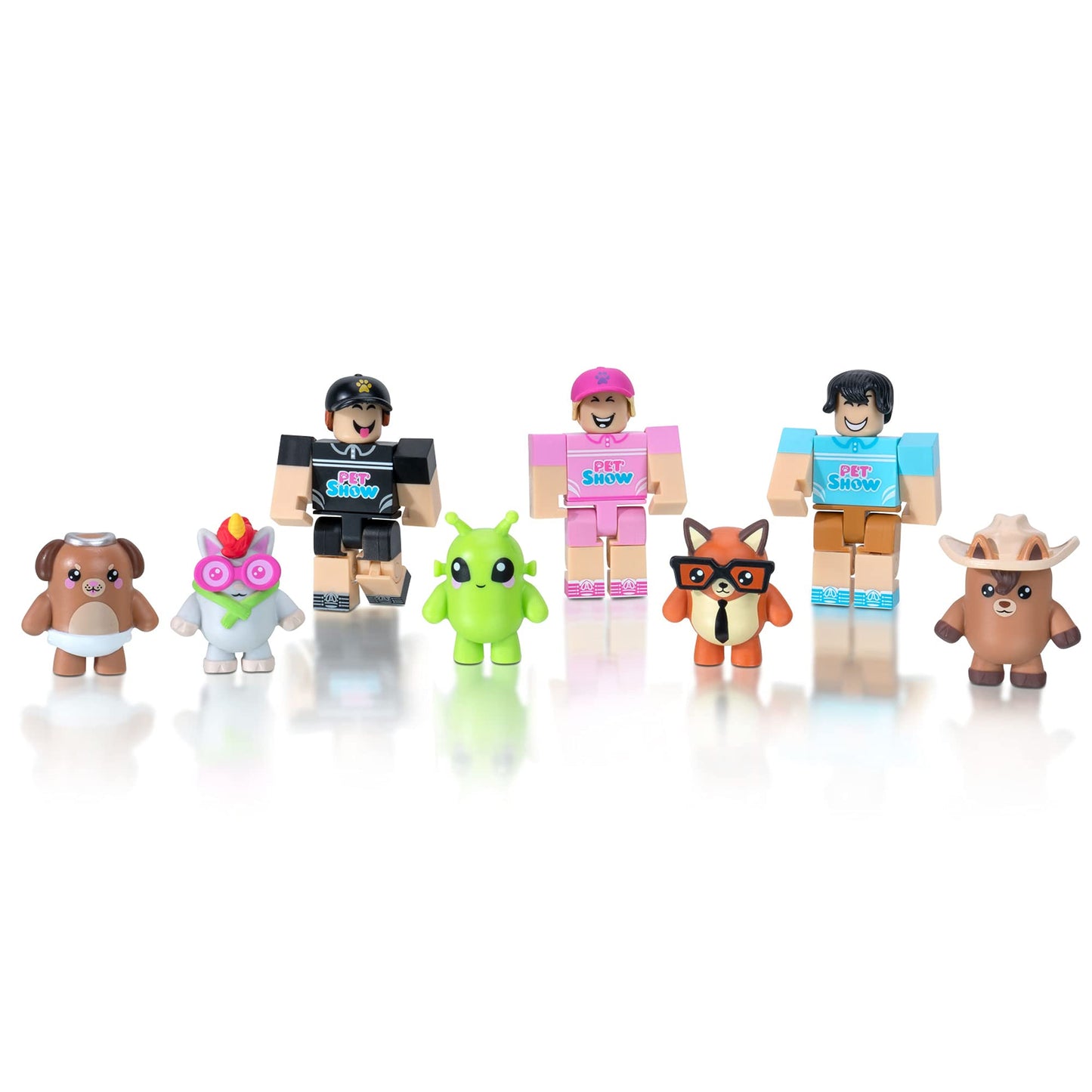 Roblox Celebrity Collection - Pet Show Three Figure Pack [Includes limited availability Virtual Item]