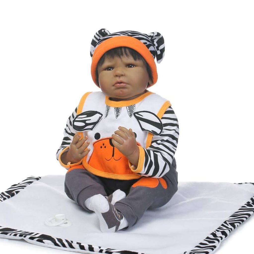 22'' Medylove Reborn Baby Doll Clothes Set Boy For 20- 22 Inch Reborn Doll Tiger Outfit Accessories 5 Pieces