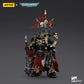 malt-inspiredISE JOYTOY 1/18 Action Figures - Warhammer 40 000 Chaos Space Marines Black Legion Chosen Champion with Bolter and Power Maul - 5 Classic Character Collectible Age 15 and Above