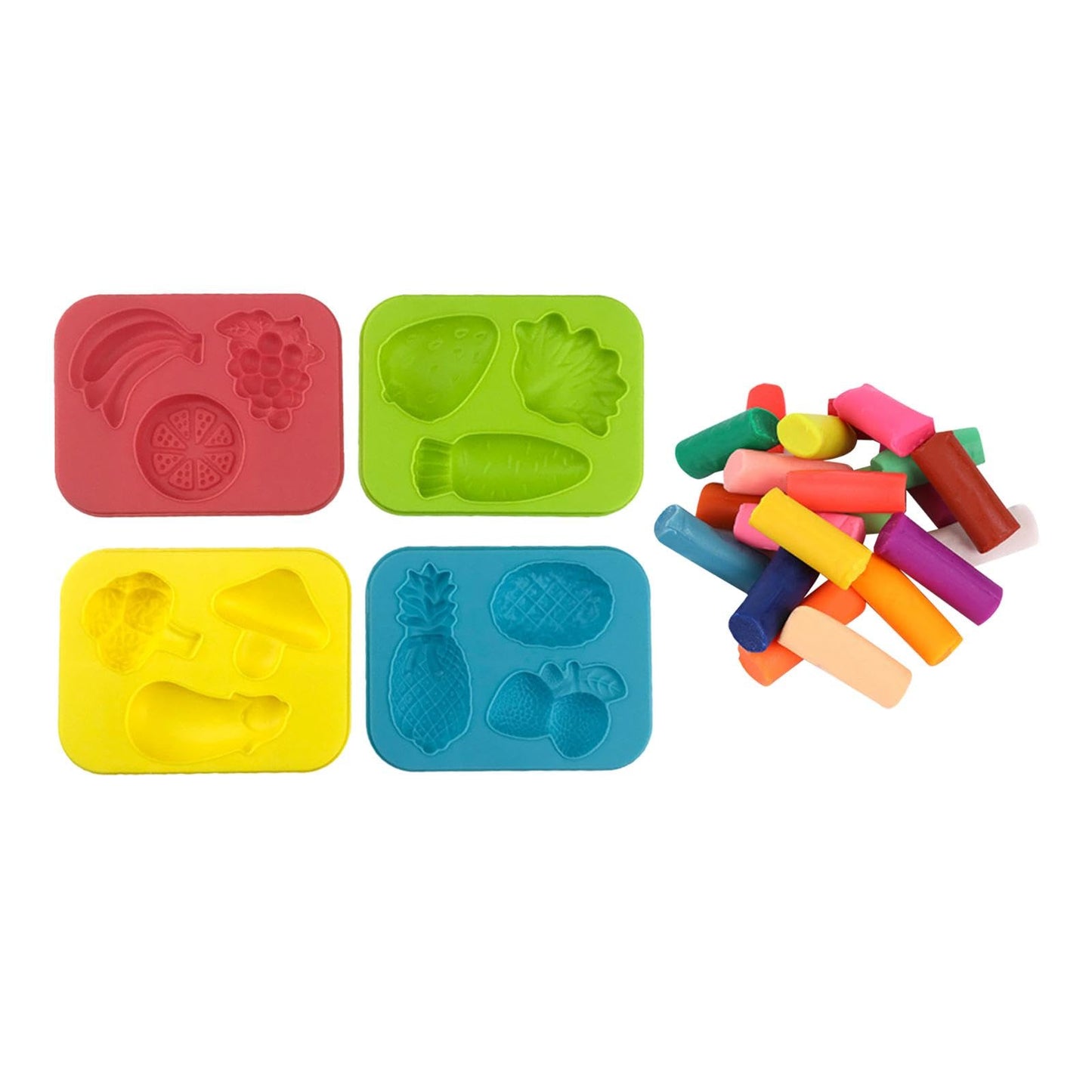 Enakshi 3D Tools Clay Toy Educational Modeling Clay Set For Toddlers Kids Style A|Crafts | Sculpting, Molding & Ceramics | Model