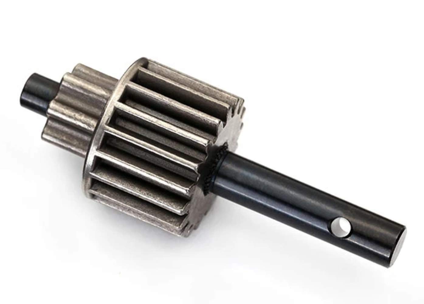 Traxxas 8692 Transmission Input Shaft and Idler Gear, Silver
