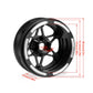 SCX10 TRX4 1.9 Inch RC Crawler Carbon Fiber Wheels Rims, 4PCS Beadlock Wheels Carbon Fiber Wheel Rimsfor 1/10 RC Crawler Cheater