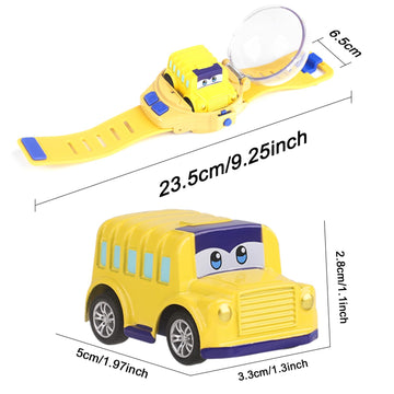 Sitertcf Watch Remote Control Car Toy For Kids,New Mini 2.4 Ghz Racing Game Wrist Cars Toy With Led Light,Watches Remote Control
