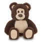 Bearington Lil' Beau Small Chocolate Brown Plush Stuffed Animal Teddy Bear, 7 Inches