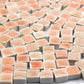 Mini Ceramic Tiles (0.19Inch Or 5Mm) 250 Pieces, Light Pink, Wr04